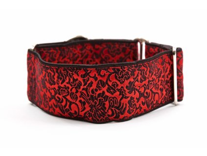 Obojky pro chrty - Black red Lake