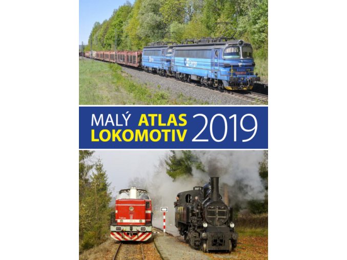 Zvýhodněný komplet: Malý atlas lokomotiv 2019 + jiná kniha