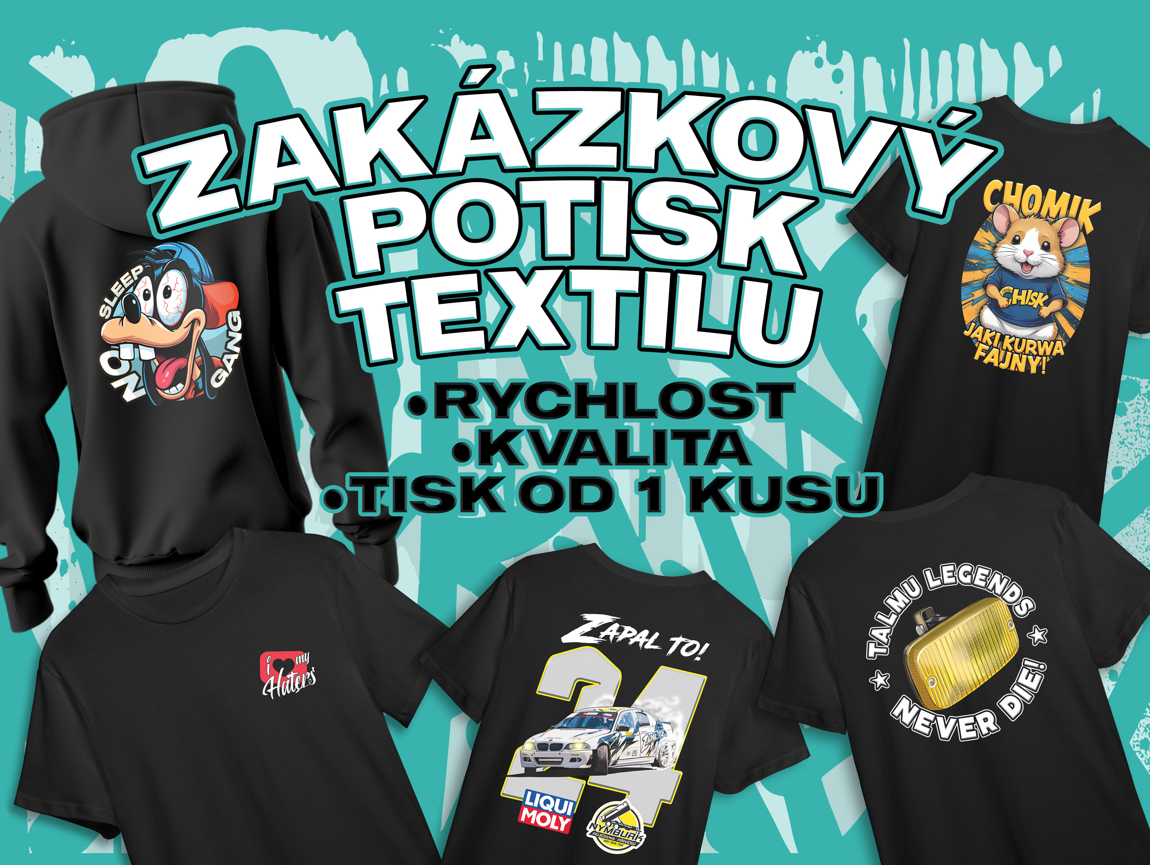 Banner mobil - trička