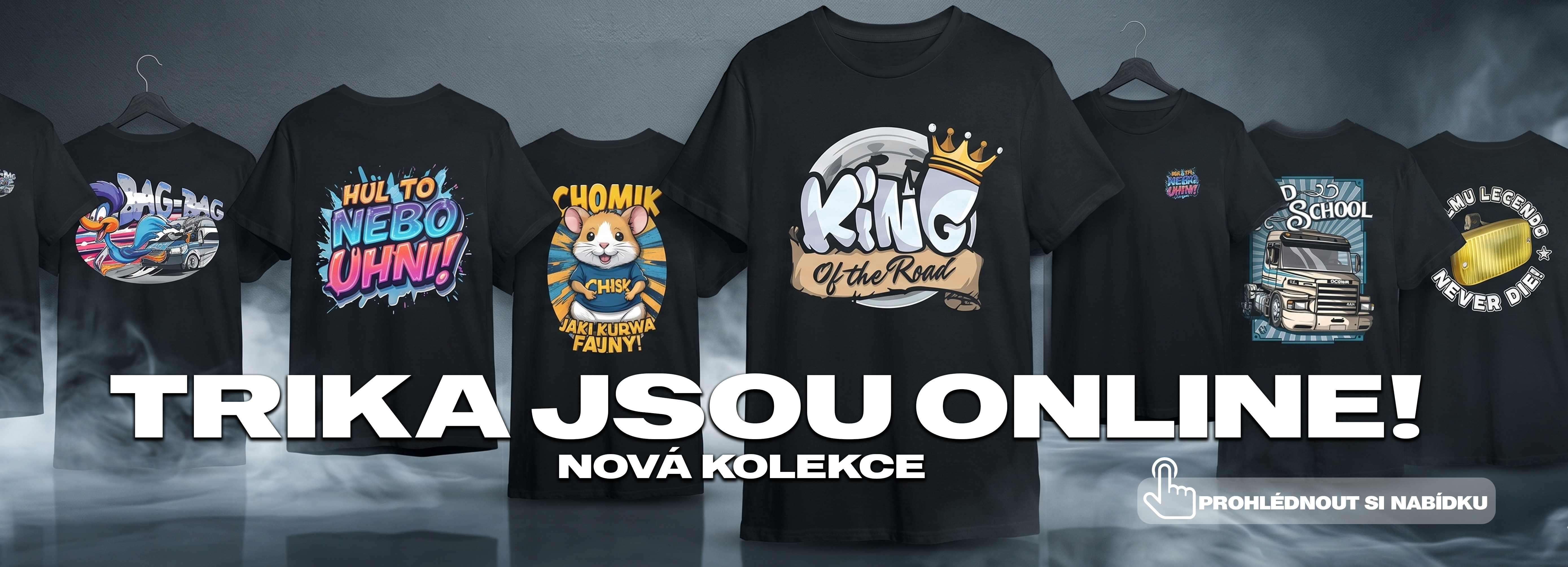 Banner trika - nová kolekce pc