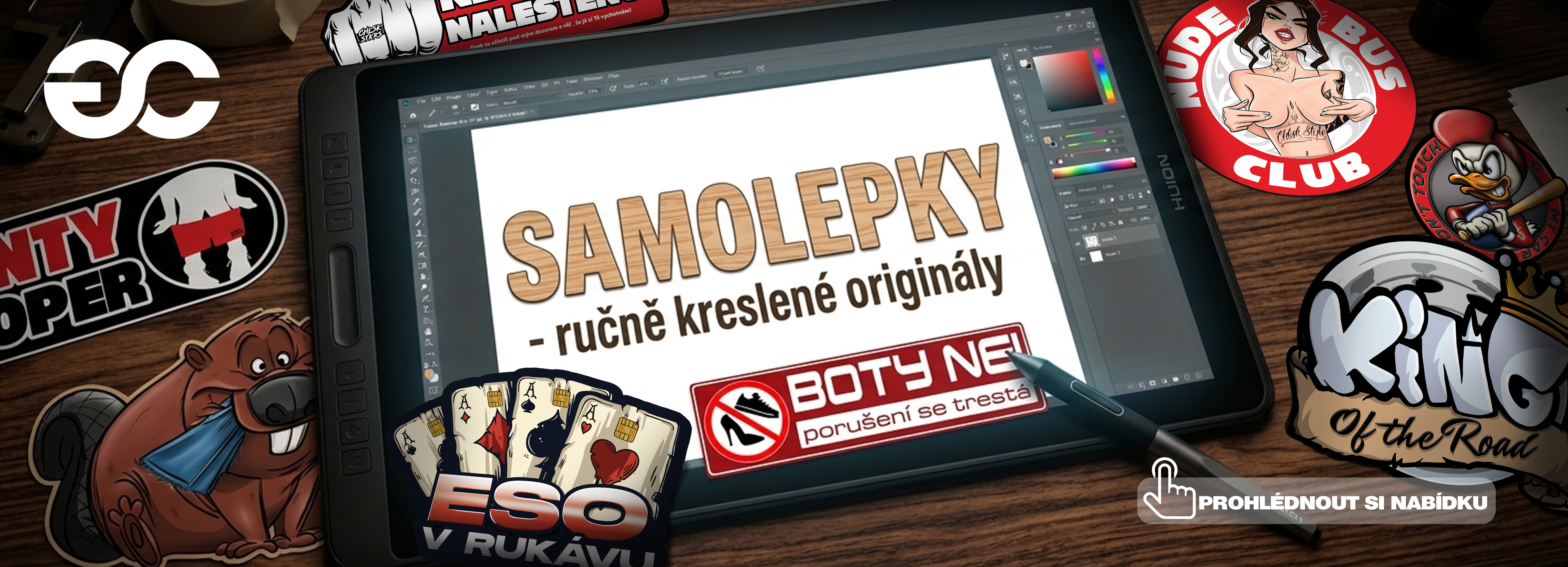GrafComplex - tištěné samolepky