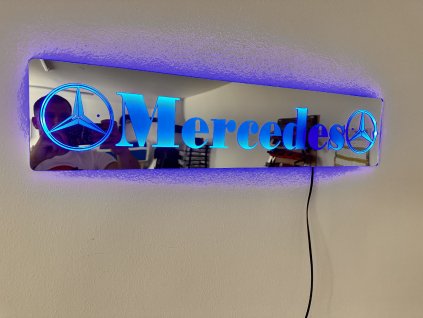 Led logo Mercedes