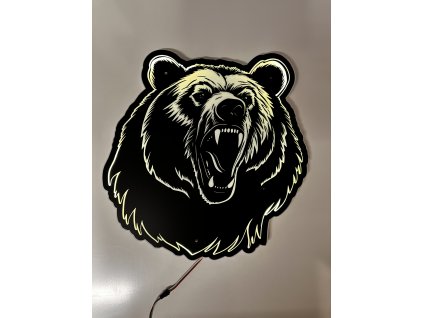 Led logo Medvěd