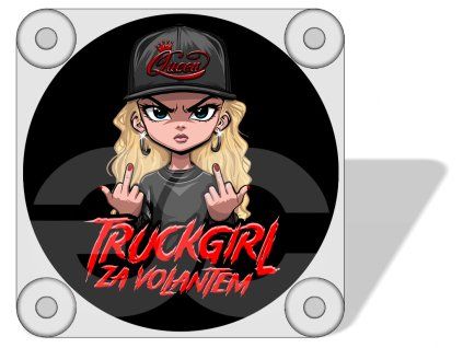 terč náhledblond truck girl