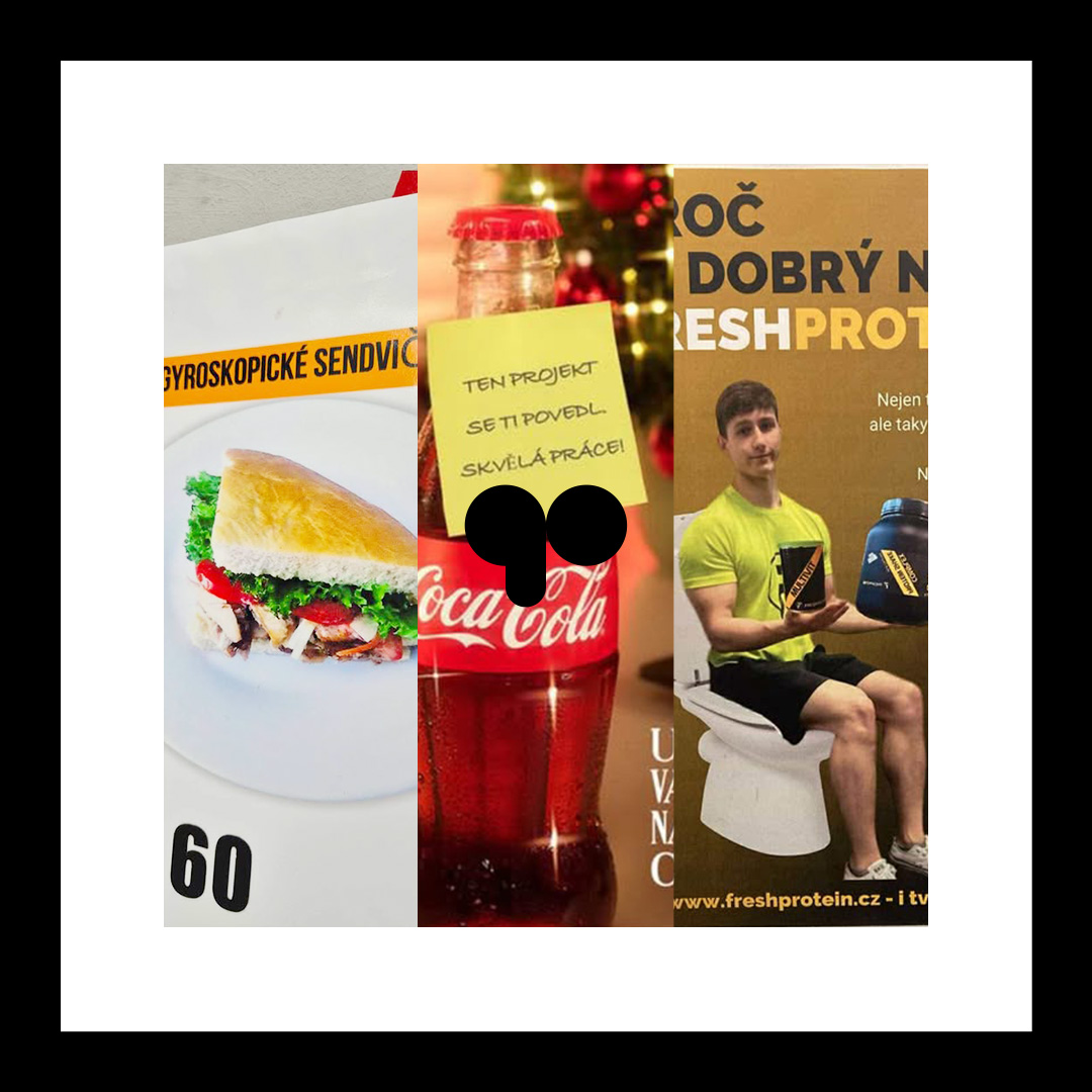 Leden 2025 – Top 3 grafické odpady a komentáře