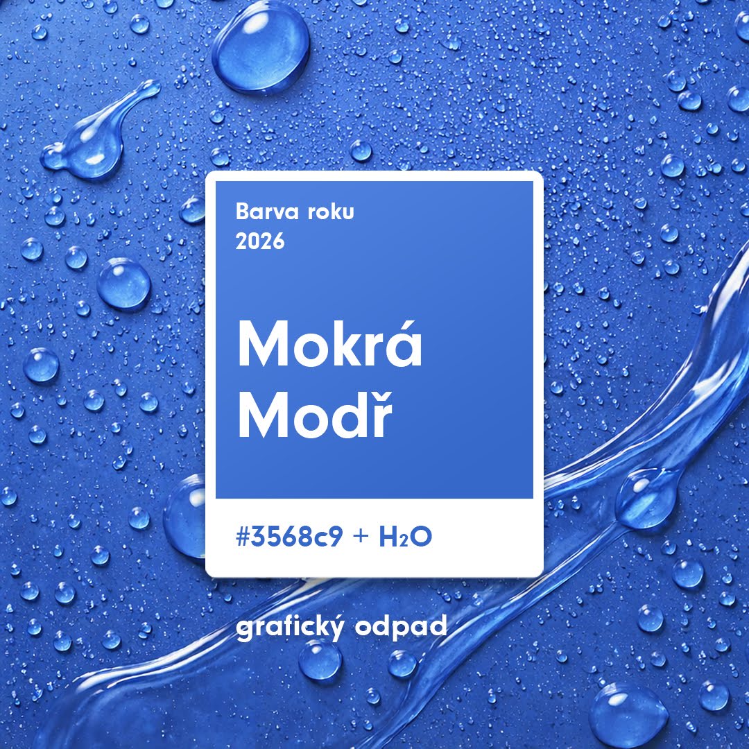 Barva roku 2026 – Mokrá Modř