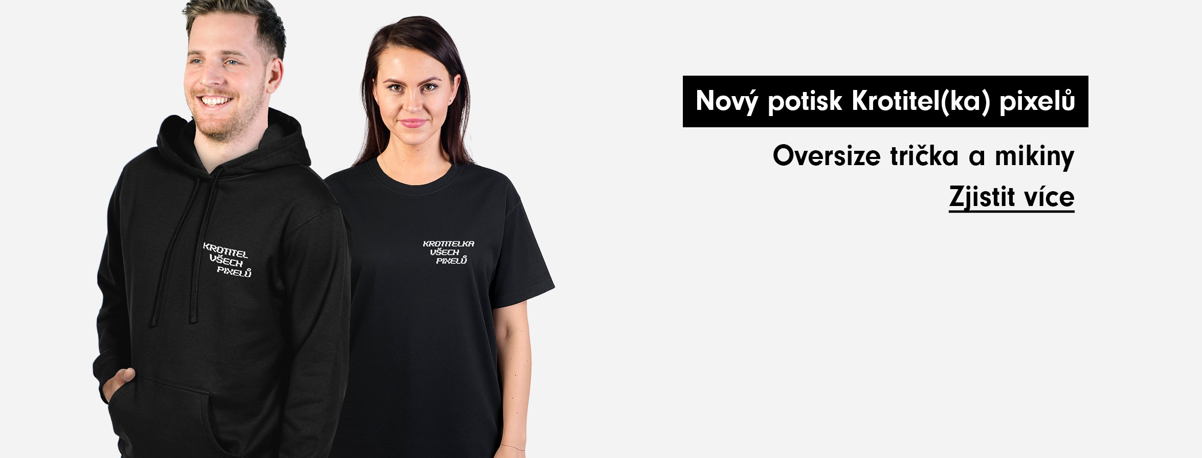 Nový potisk Krotitel(ka) pixelů