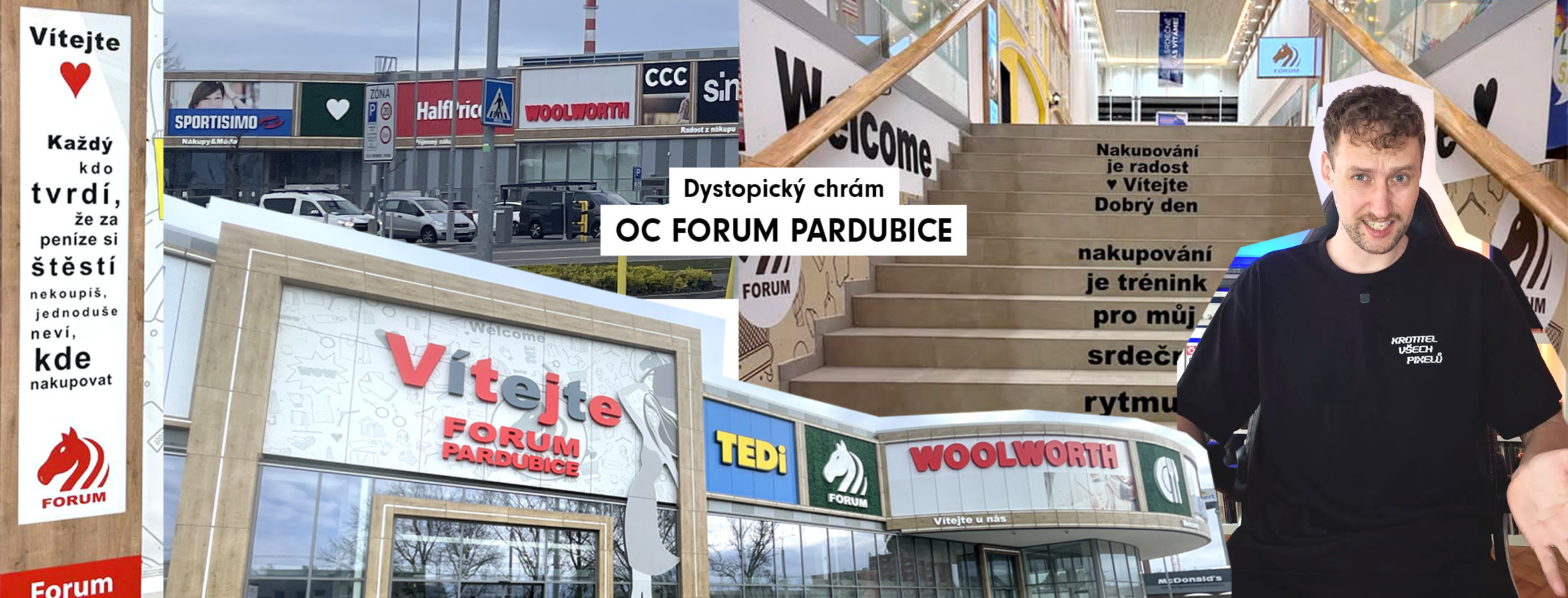 Dystopický chrám Forum v Pardubicích: Vítejte padesátkrát jinak!
