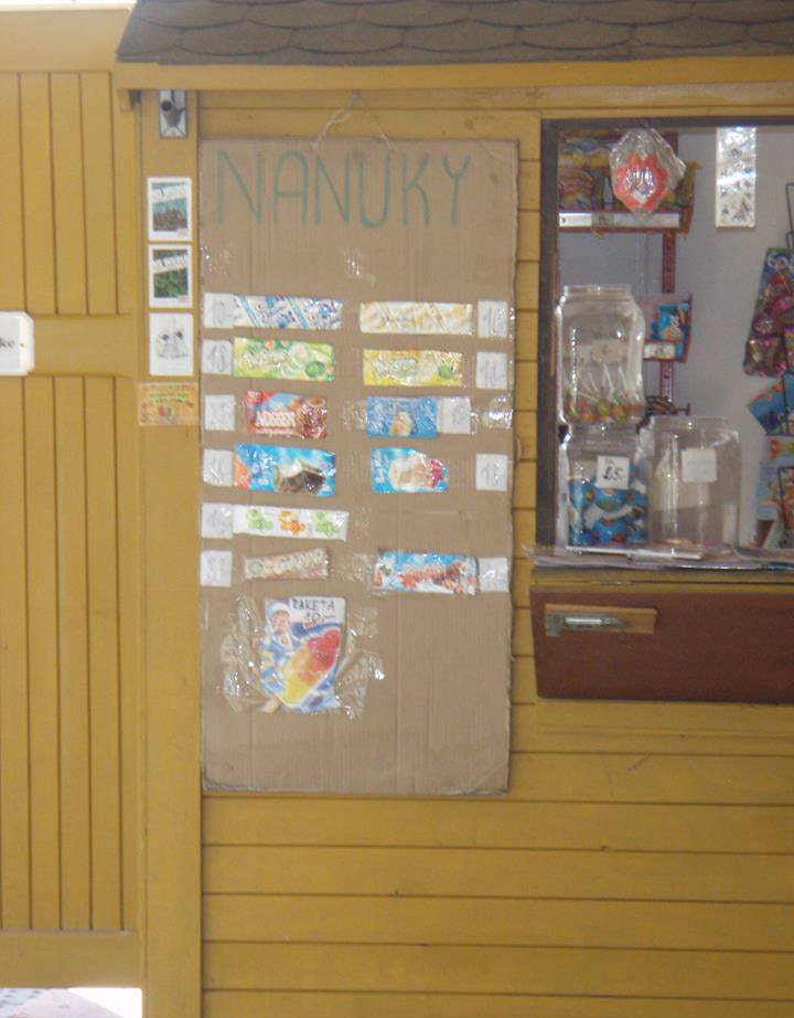 Unavený materiál - Krámek