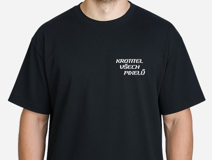 Oversize unisex tričko Krotitel(ka) pixelů