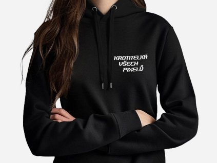Dámská mikina Krotitelka pixelů