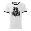 Černobílý viking - Unisex triko s potiskem