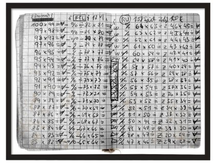 Plakat RTL 60x80 ram cerny