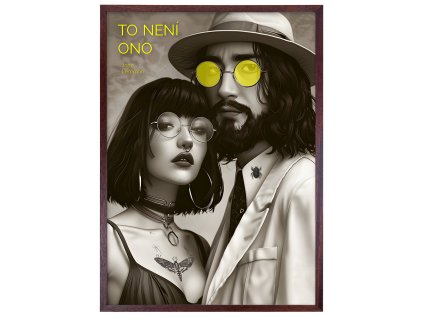 PLAKAT TO NENI ONO A1 ram hnedy