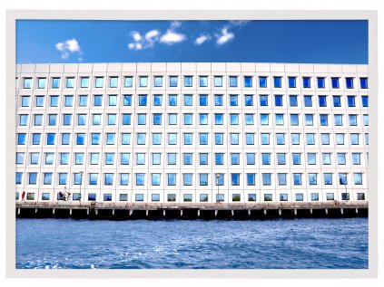 RAM PLAKAT danish blue sky A1 bila