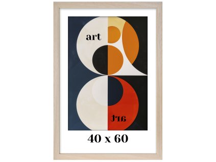 Rámeček ART 40x60 cm natur