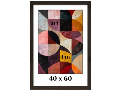 Rámeček ART 40x60 cm černý