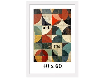 Rámeček ART 40x60 cm bílý