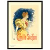 RAM PLAKAT CAMILLE STEFANI A1 RAM cerny