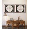 reprodukce Mapa jizni oblohy 60X80 INTERIER DUO