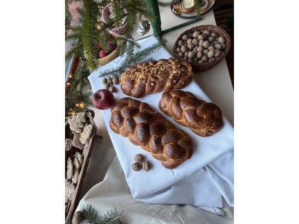 Kvásková vánočka 610 g