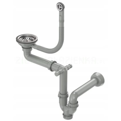 Quadron Save Space dřezový sifon