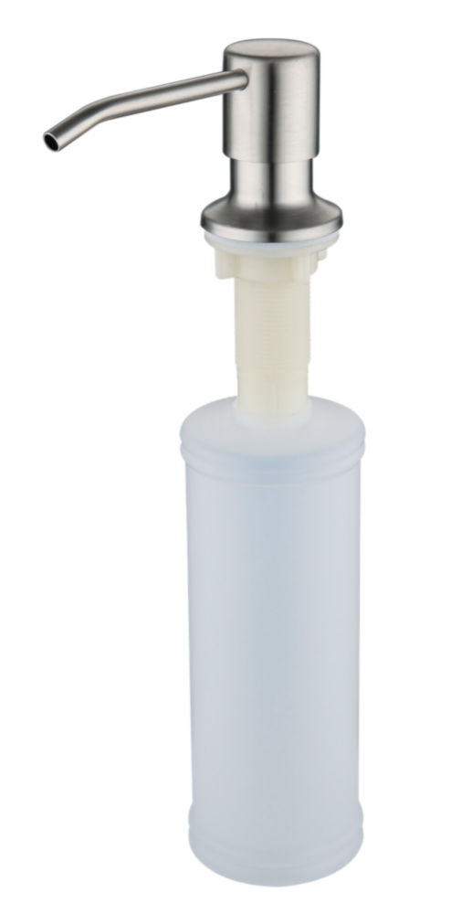 Dávkovač na mycí prostředky 320ml v provedení broušená ocel