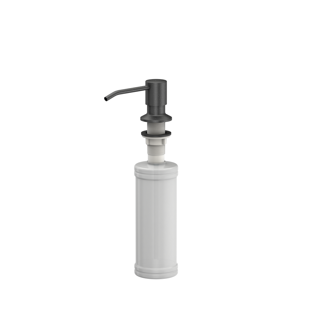 Dávkovač na mycí prostředky 320ml v provedení černý granit