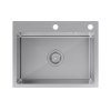 Kuchyňský nerezový dřez QUADRON LUKE 110 s ohebnou baterií a příslušenstvím 58x45x20 cm