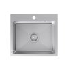 Kuchyňský nerezový dřez QUADRON LUKE 100 s baterií 50x45x20cm