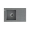 Šedý kuchyňský granitový dřez WILL