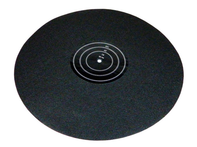 filcova podlozka pod gramofonovou desku Slipmat Strobo a55725442 10699