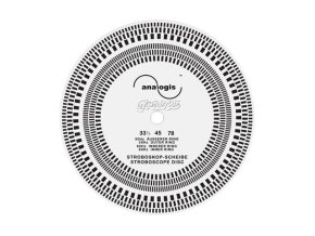 Stroboskopicky disk pro nastaveni gramofonu Perfect Pitch Analogis 6108 a112663614 10699