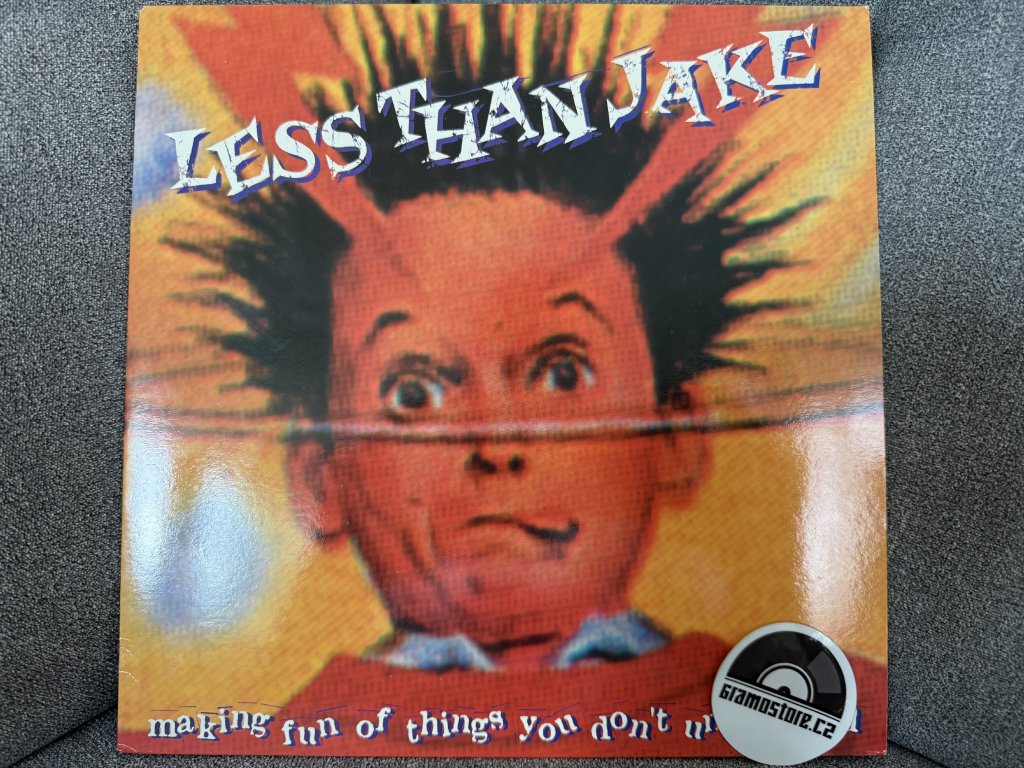 LESS THAN JAKE - MAKING FUN OF THINGS YOU DON’T UNDERSTAND ORIGINÁL 1. PRESS USA