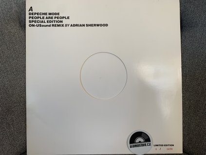 DEPECHE MODE - PEOPLE ARE PEOPLE (ON-USOUND REMIX BY ADRIAN SHERWOOD) ORIGINÁL 1. PRESS UK LIMITED EDITION