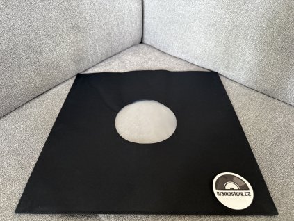 ANTISTATICKÝ VNITŘNÍ OBAL NA LP 12” V ČERNÉM PAPÍRU