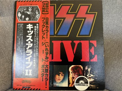KISS - ALIVE II ORIGINÁL 1. PRESS JAPAN