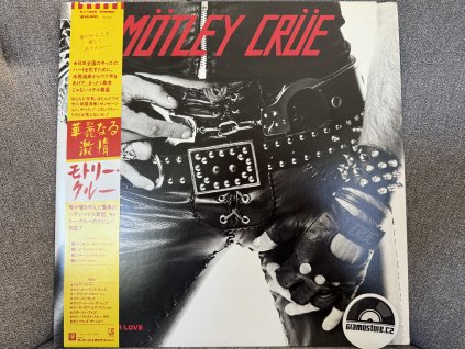 MÖTLEY CRÜE - TOO FAST FOR LOVE ORIGINÁL 1. PRESS JAPAN