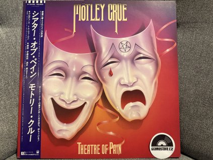MÖTLEY CRÜE - THEATRE OF PAIN ORIGINÁL 1. PRESS JAPAN