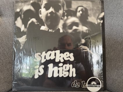 DE LA SOUL - STAKES IS HIGH ORIGINÁL 1. PRESS USA