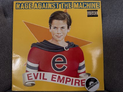 RAGE AGAINST THE MACHINE - EVIL EMPIRE ORIGINÁL 1. PRESS EU