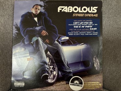 FABOLOUS - STREET DREAMS ORIGINÁL 1. PRESS USA PROMO