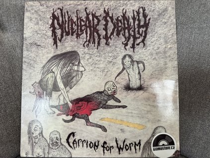 NUCLEAR DEATH - CARRION FOR WORM ORIGINÁL 1. PRESS USA