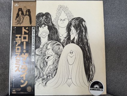 AEROSMITH - DRAW THE LINE ORIGINÁL 1. PRESS JAPAN