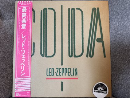 LED ZEPPELIN - CODA ORIGINÁL 1. PRESS JAPAN