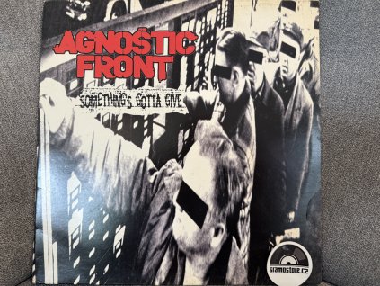 AGNOSTIC FRONT - SOMETHING’S GOTTA GIVE ORIGINÁL 1. PRESS EU