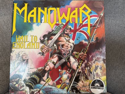 MANOWAR - HAIL TO ENGLAND ORIGINÁL 1. PRESS UK