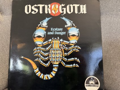 OSTROGOTH - ECSTASY AND DANGER ORIGINÁL 1. PRESS BELGIUM