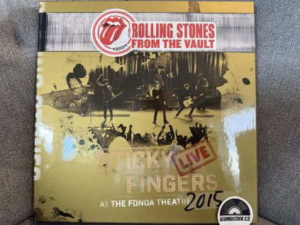 THE ROLLING STONES - STICKY FINGERS LIVE AT THE FONDA THEATRE 2015 ORIGINÁL 1. PRESS JAPAN LIMITED EDITION