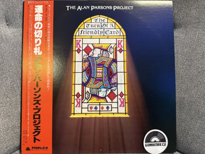 THE ALAN PARSONS PROJECT - THE TURN OF A FRIENDLY CARD ORIGINÁL 1. PRESS JAPAN